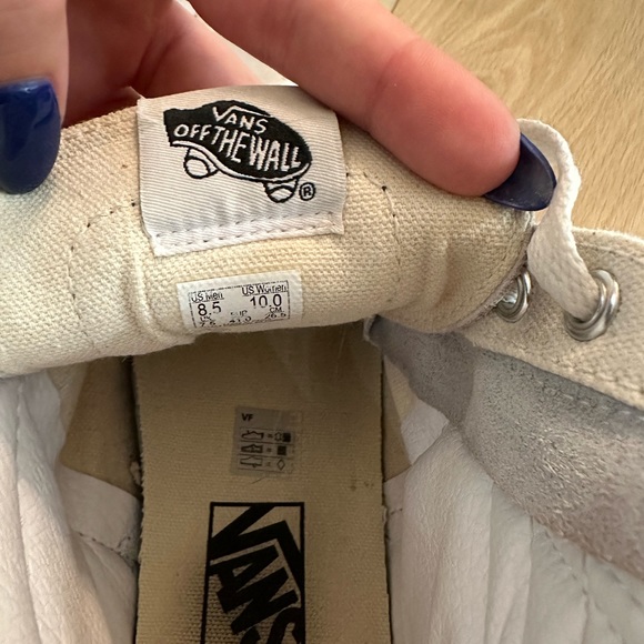 SOLD Vans high top sneakers women’s size 10 - Picture 3 of 5